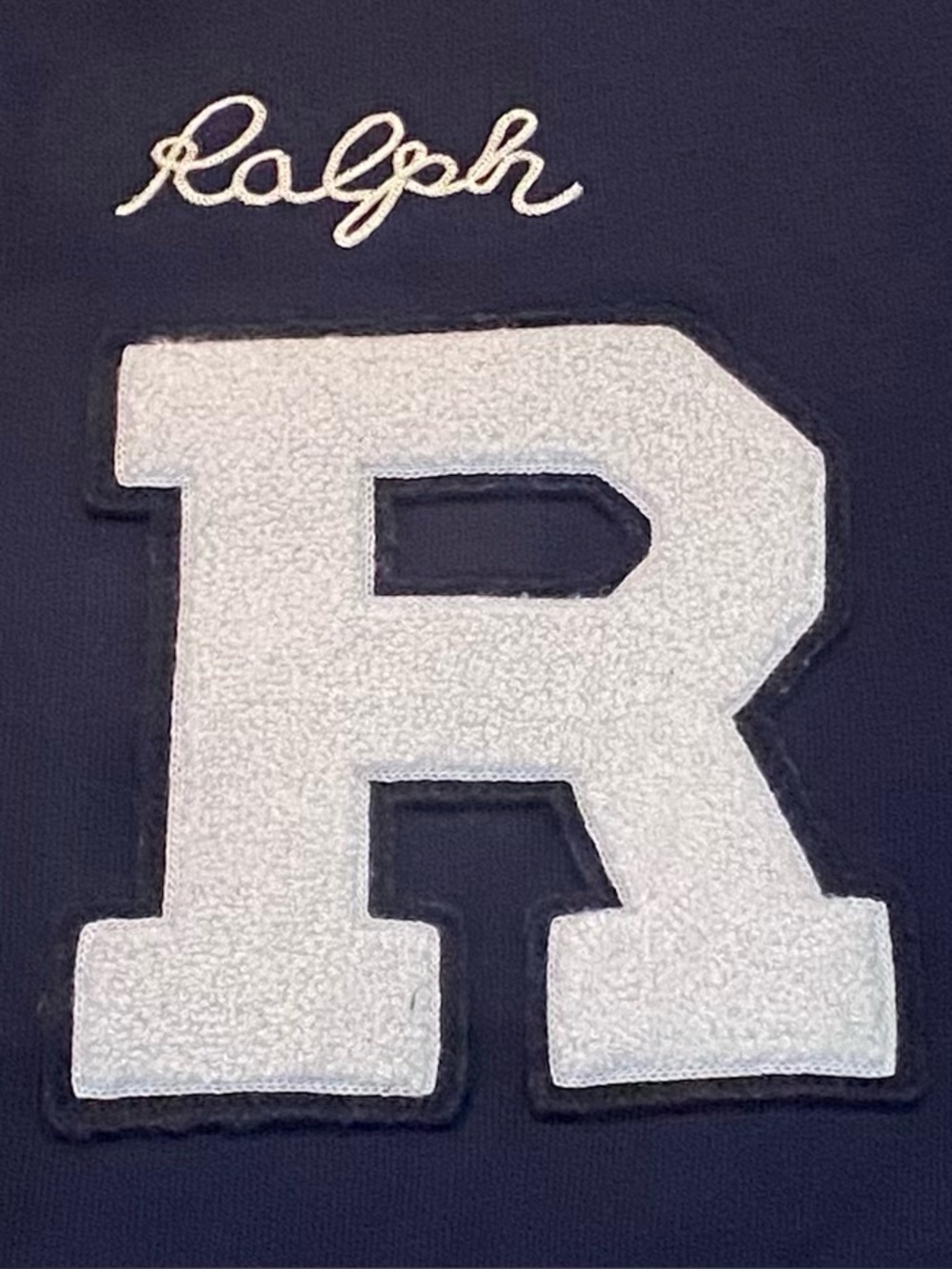Polo Ralph Lauren P-Wing R Patch NY State Champs Fleece Stadium Jacket - Picture 6 of 16